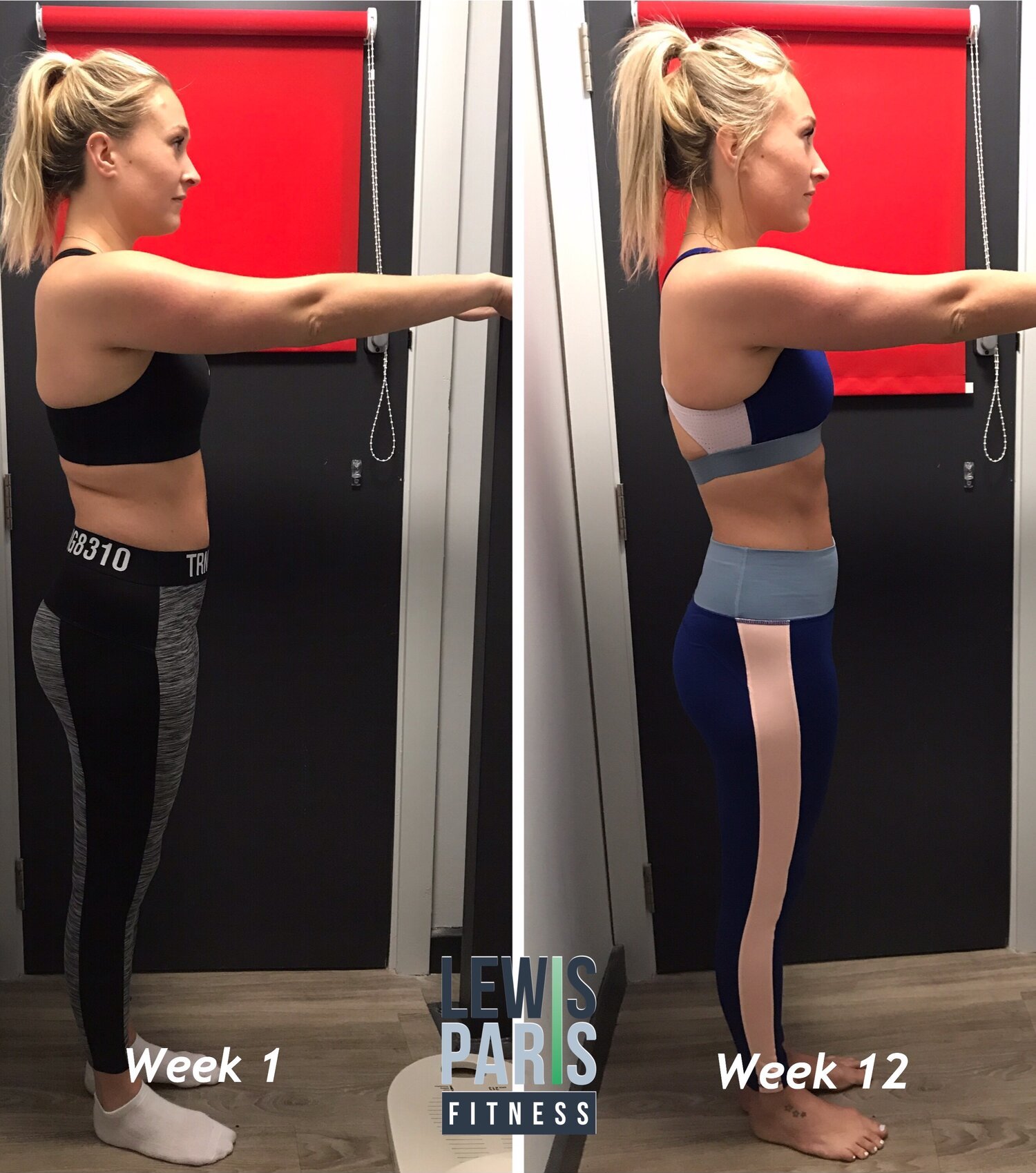 Charlotte’s wedding transformation exercise